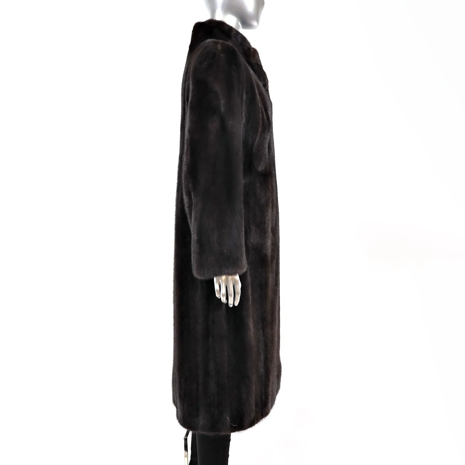 Mahogany Mink Coat- Size S-M