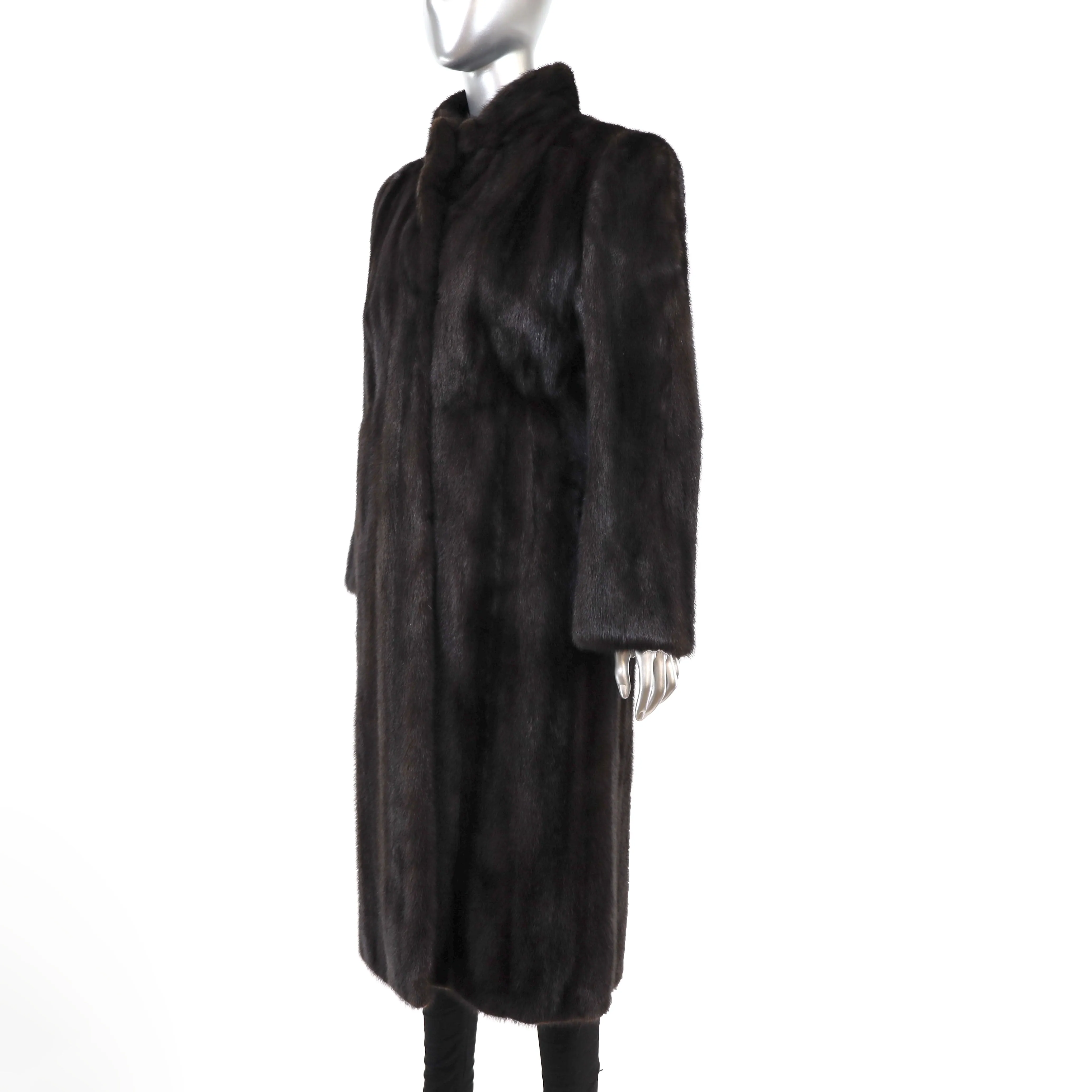 Mahogany Mink Coat- Size S-M