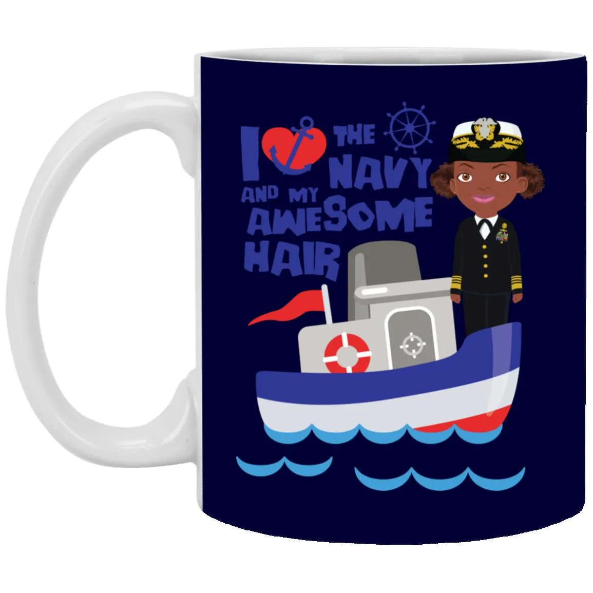 Navy Mug