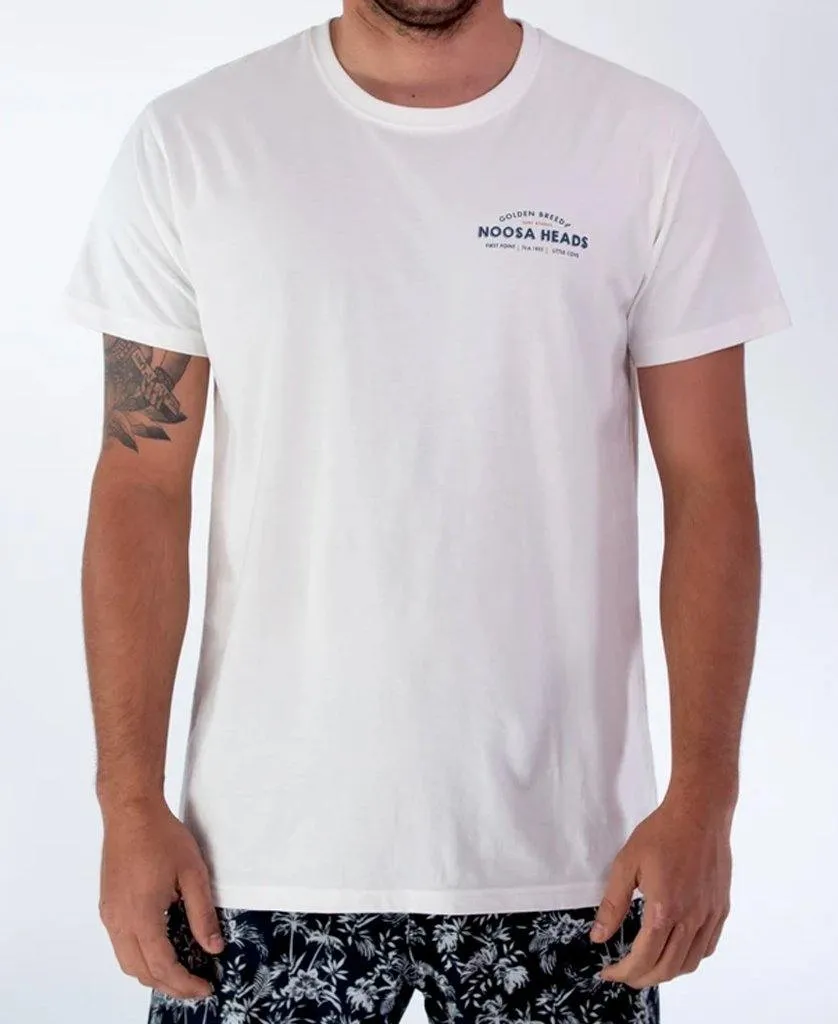 Noosa Old School Tee | Off White