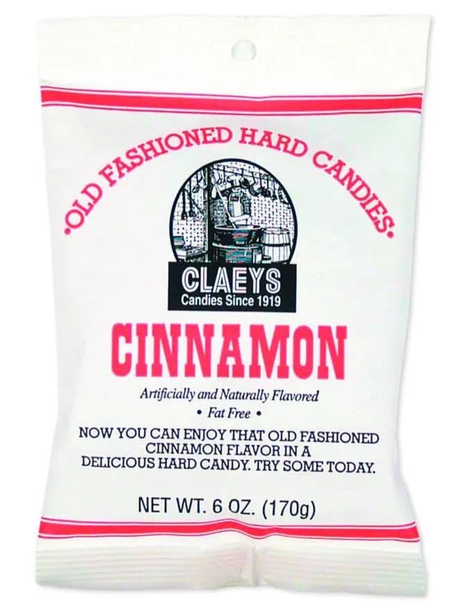 Nostalgic Old Fashioned Claey’s Cinnamon Sanded Hard Candy