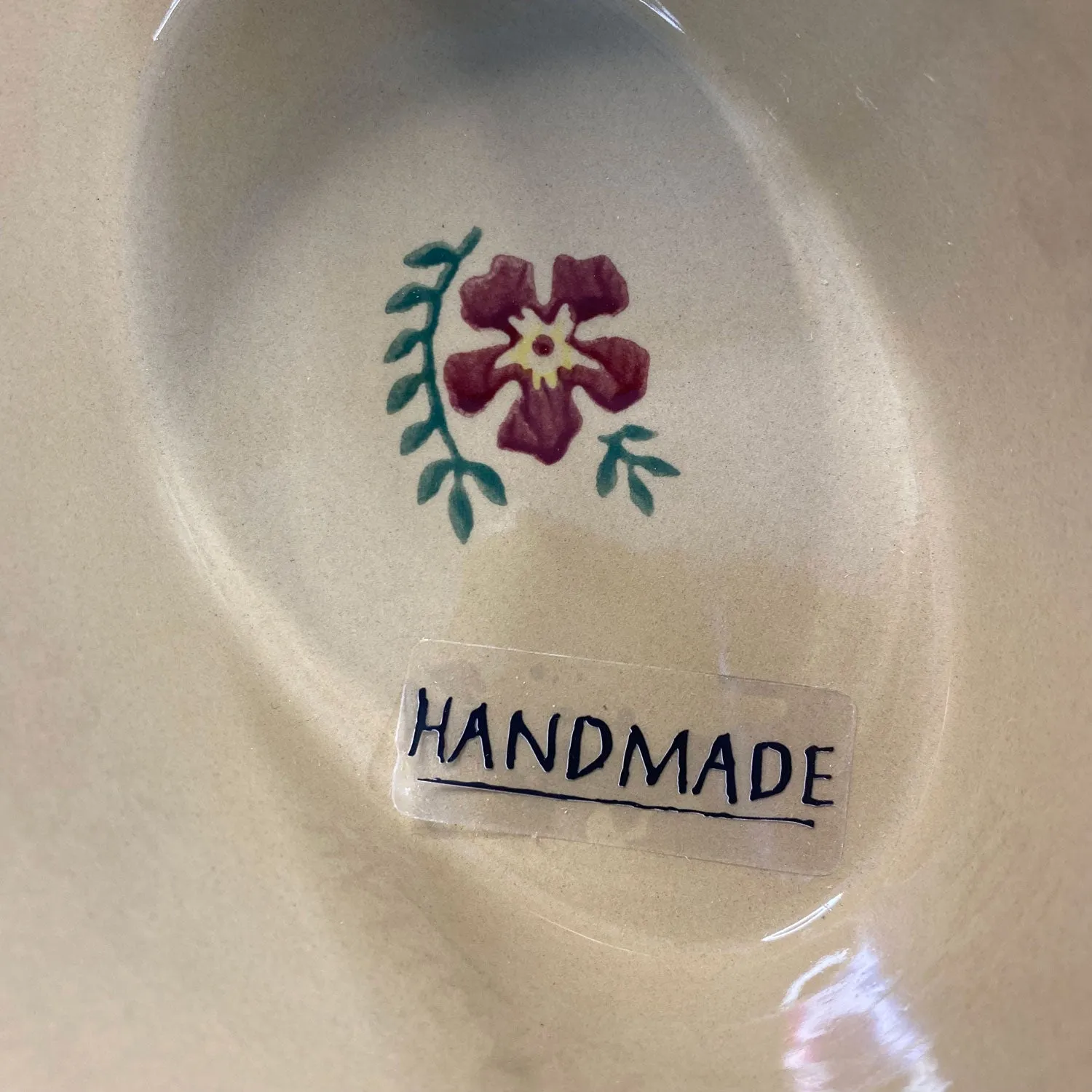 Old Rose Small Oval Pie Dish