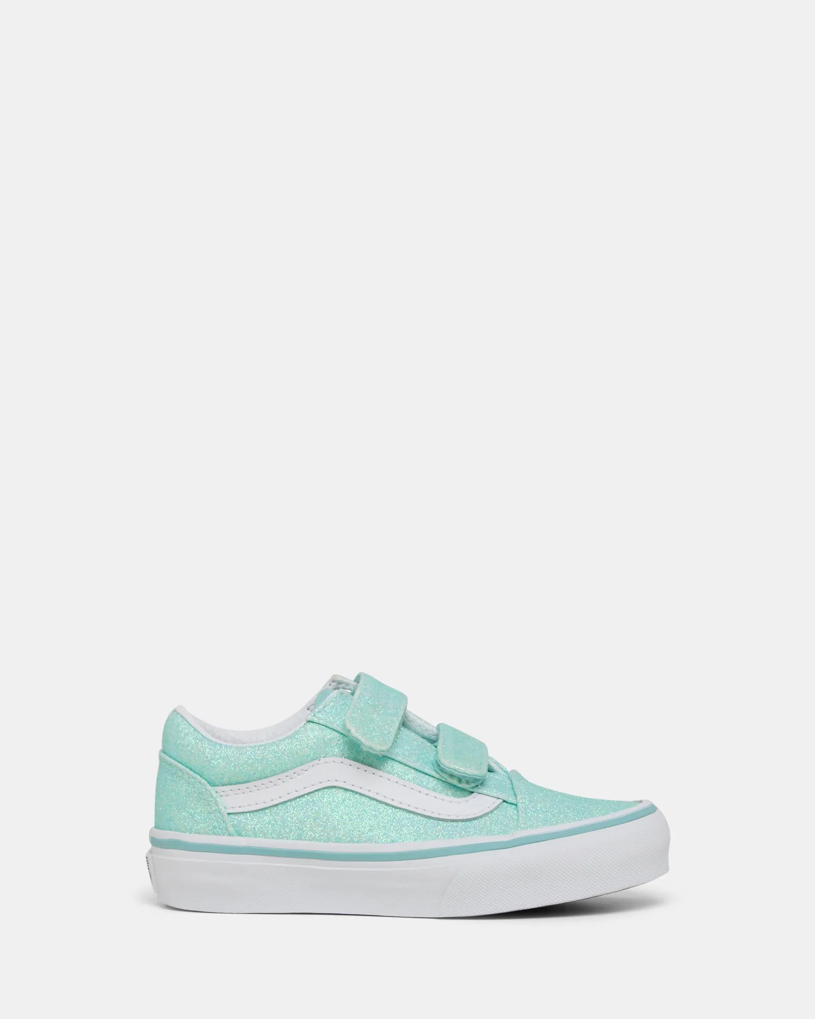 Old Skool Glitter V Youth Pastel Blue