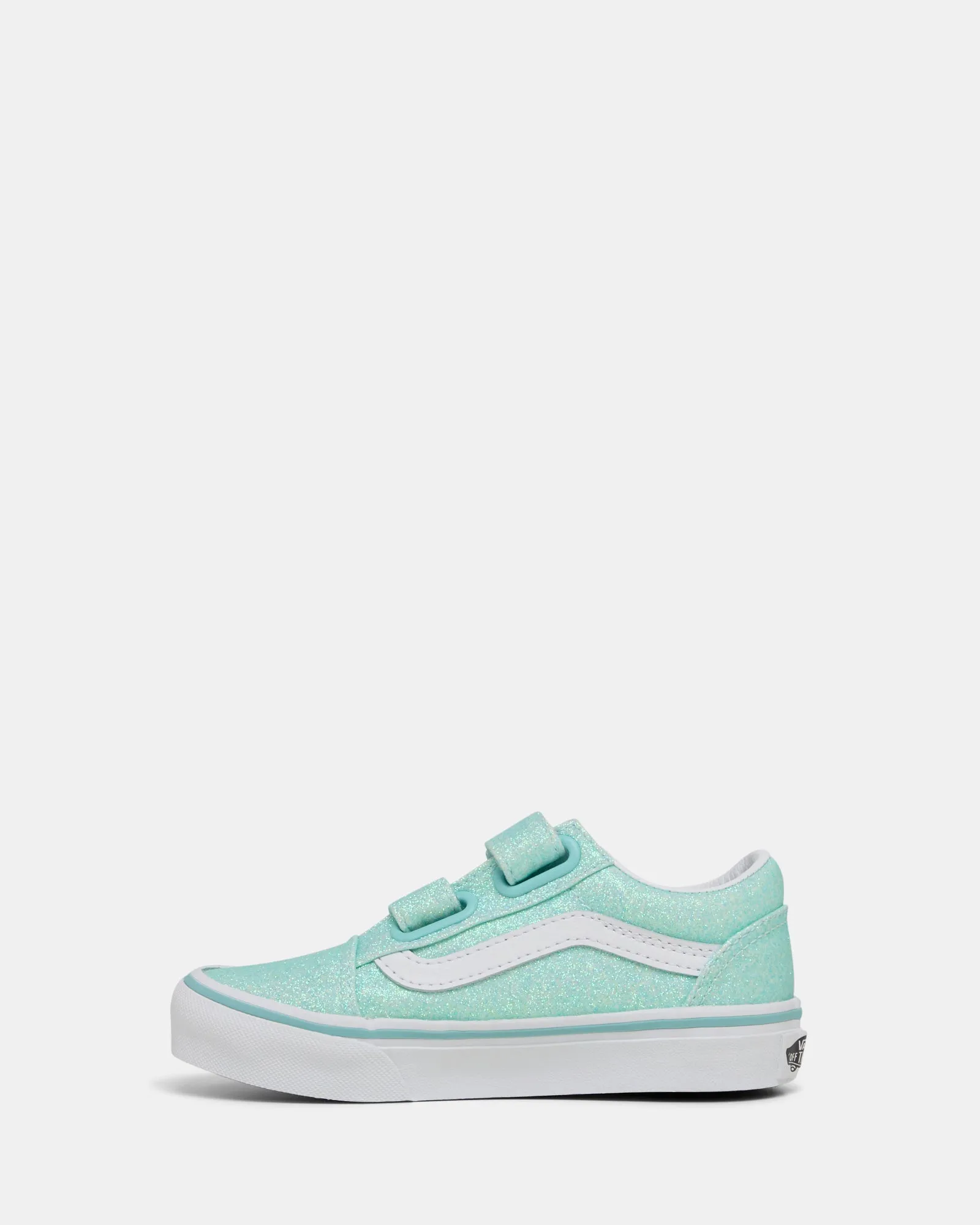 Old Skool Glitter V Youth Pastel Blue