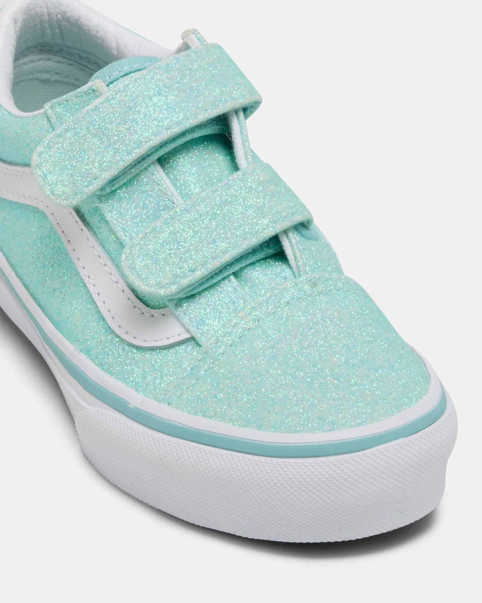 Old Skool Glitter V Youth Pastel Blue