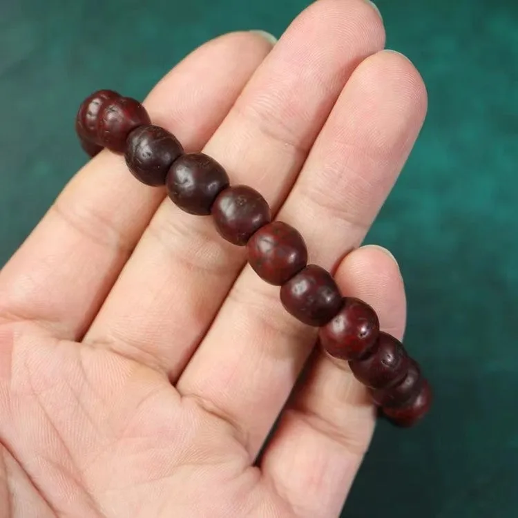 Old Tibetan Bodhi Seed Wrist Mala