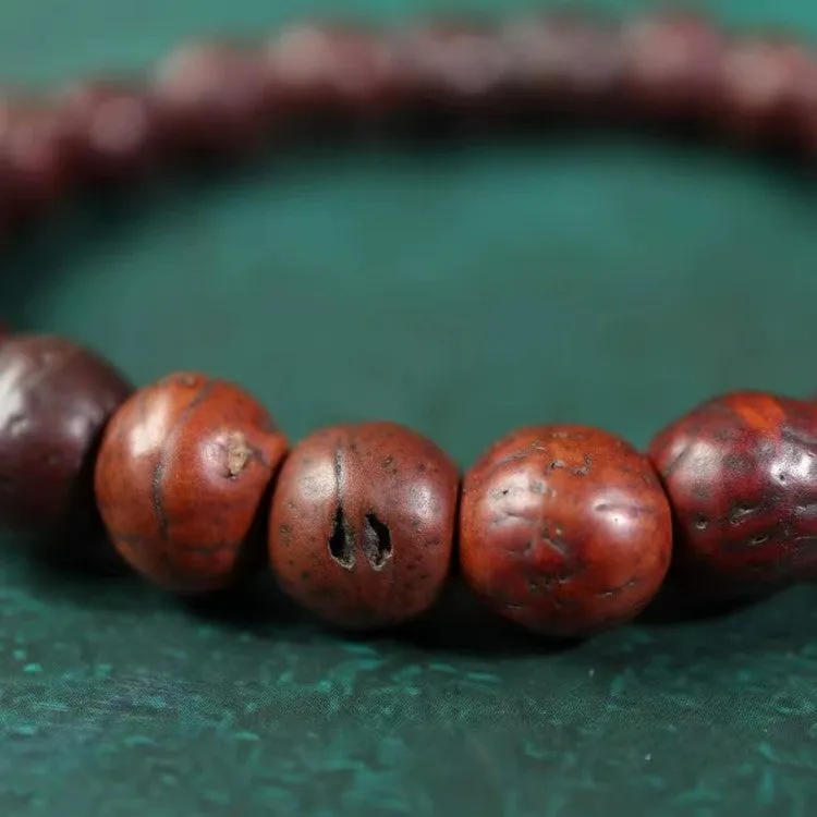 Old Tibetan Bodhi Seed Wrist Mala