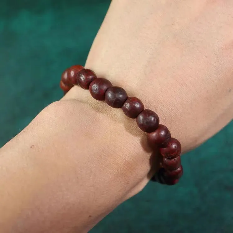 Old Tibetan Bodhi Seed Wrist Mala