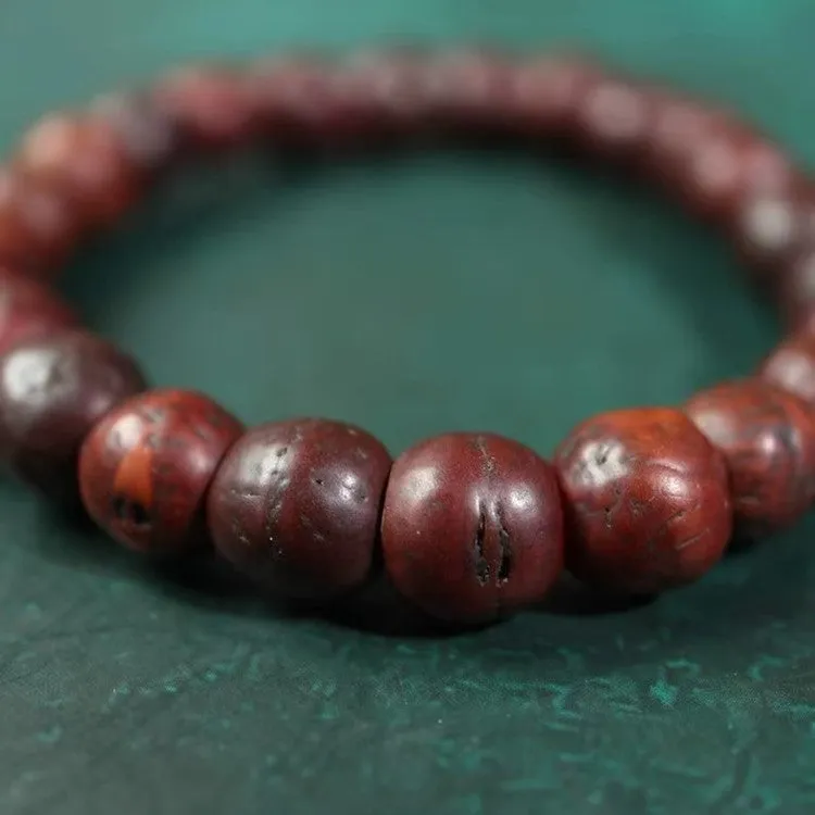 Old Tibetan Bodhi Seed Wrist Mala