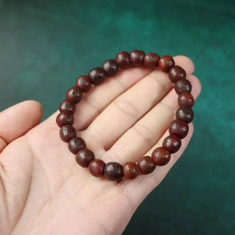 Old Tibetan Bodhi Seed Wrist Mala