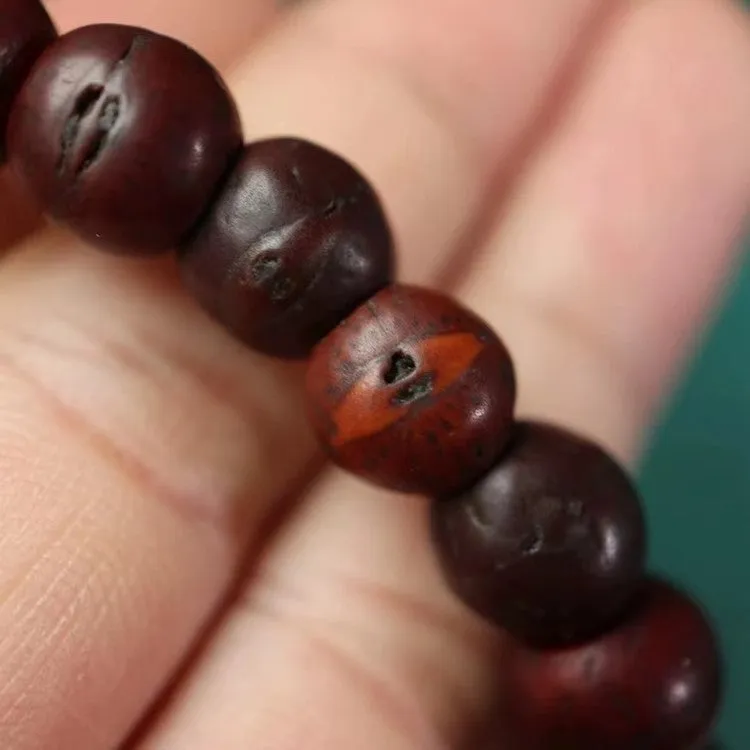 Old Tibetan Bodhi Seed Wrist Mala