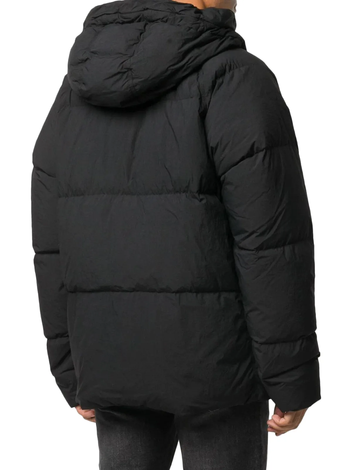 padded hooded jacket