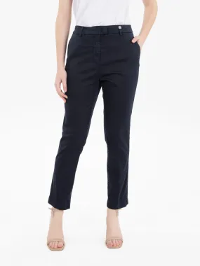 Pantaloni chino navy