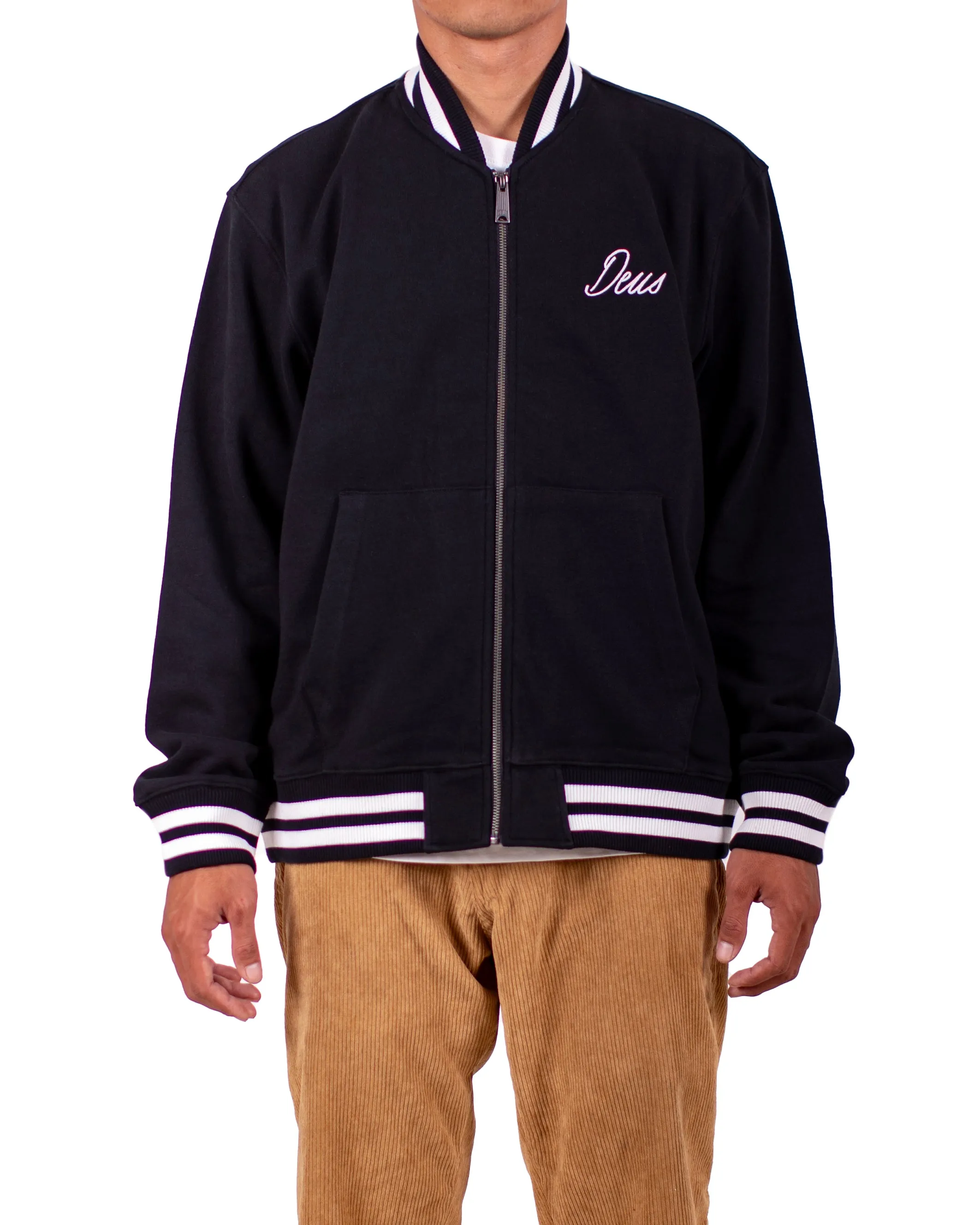 PATRON FLEECE BOMBER - BLACK