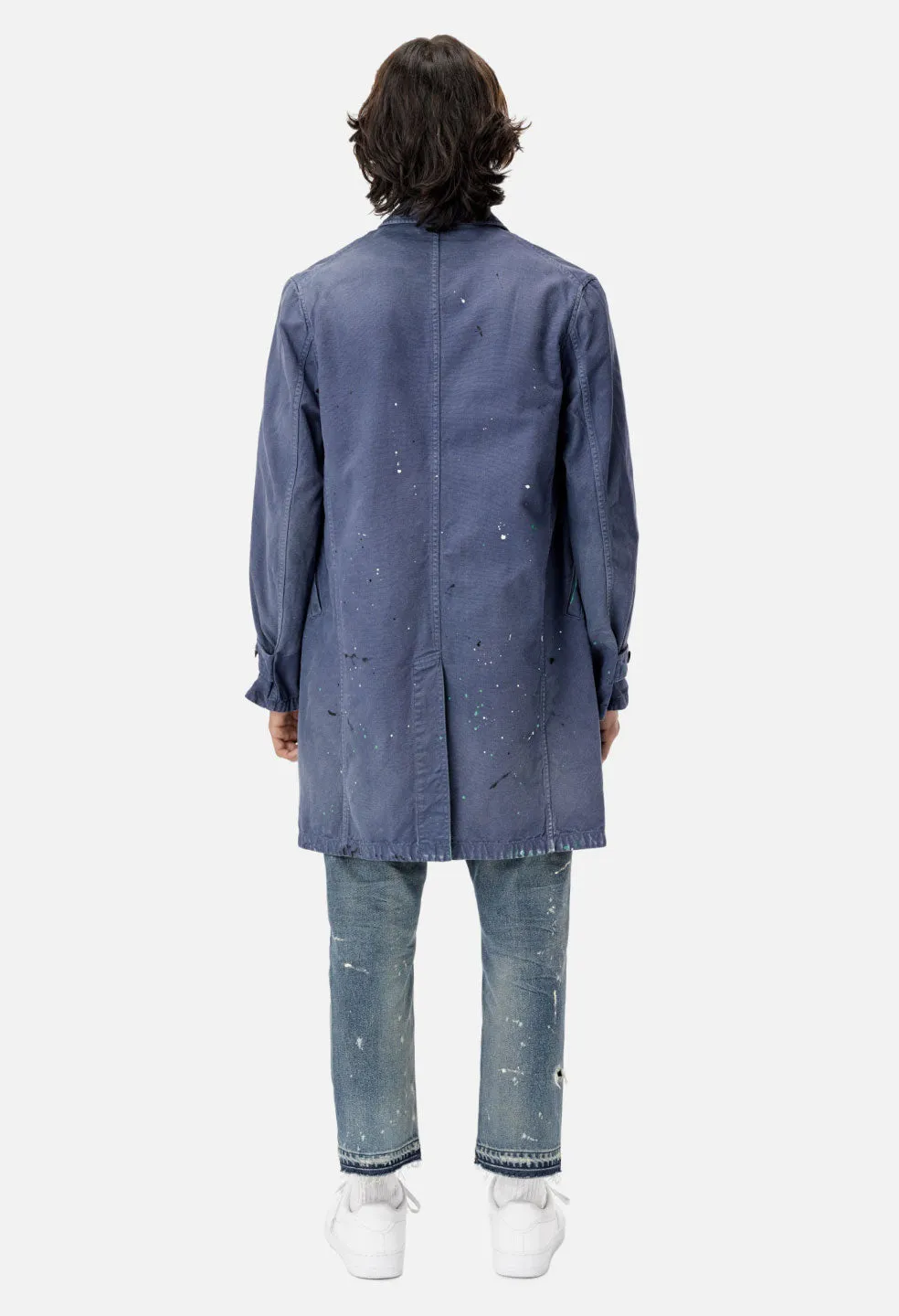 Petrol Overcoat / Navy