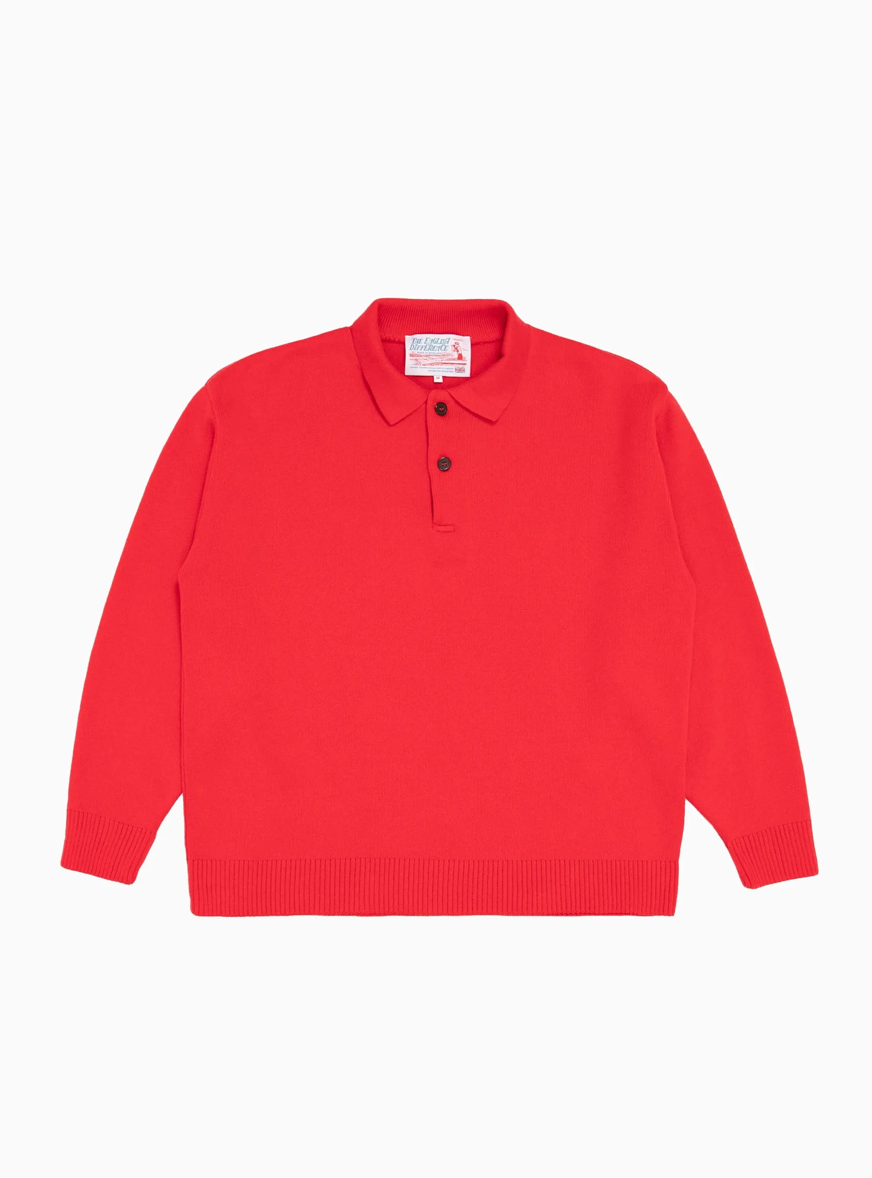 Polo Sweater Cherry