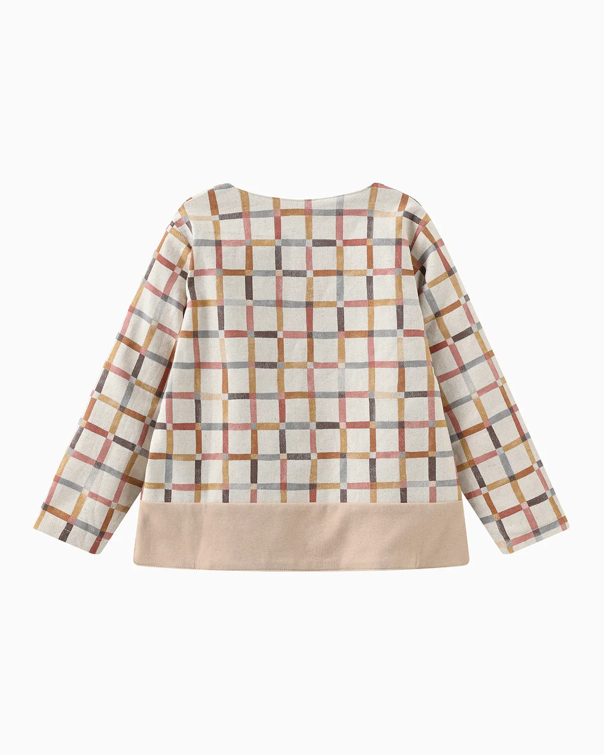 Reversible Checkered Jacket