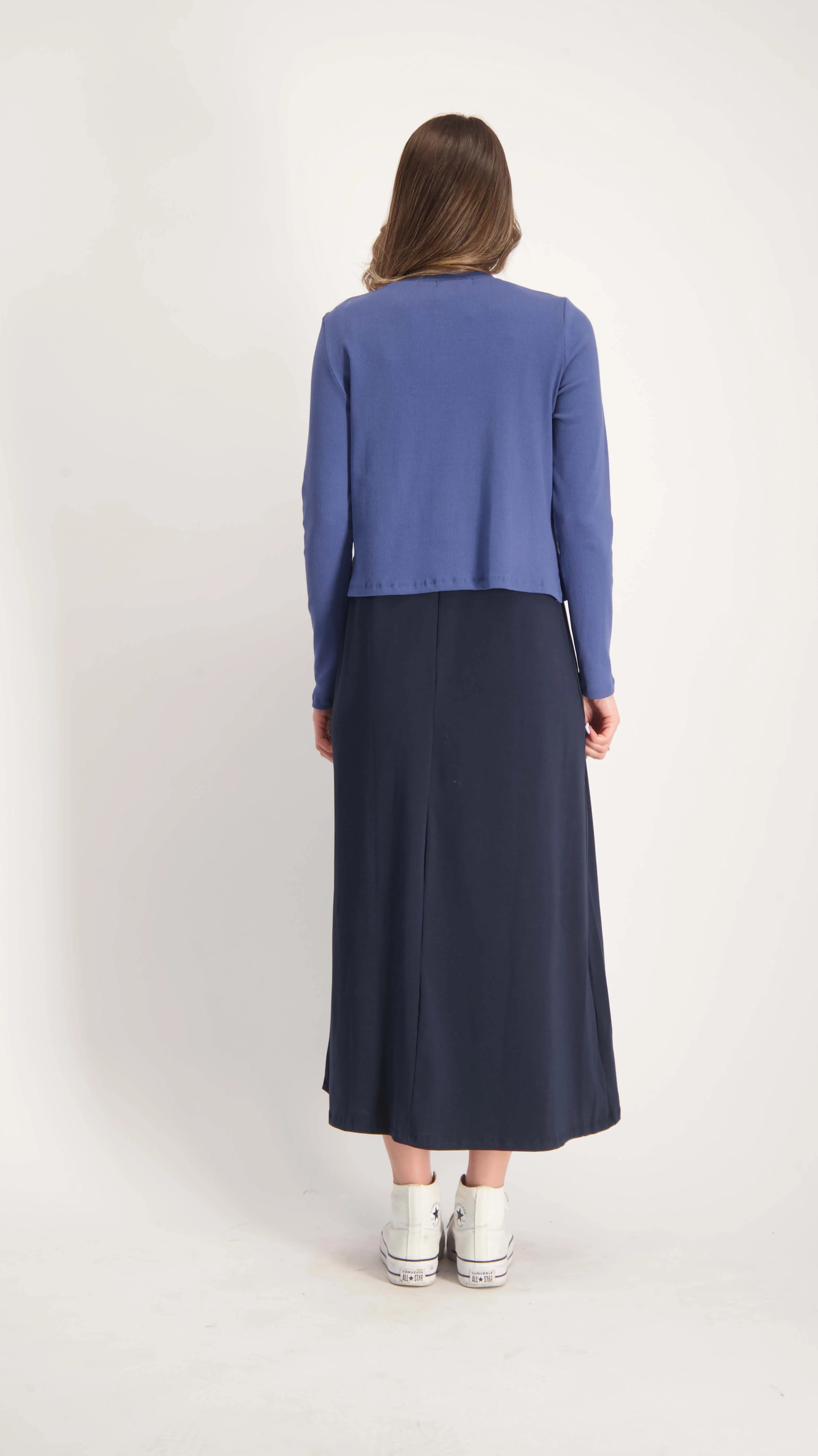 Sarafan Dress / Navy