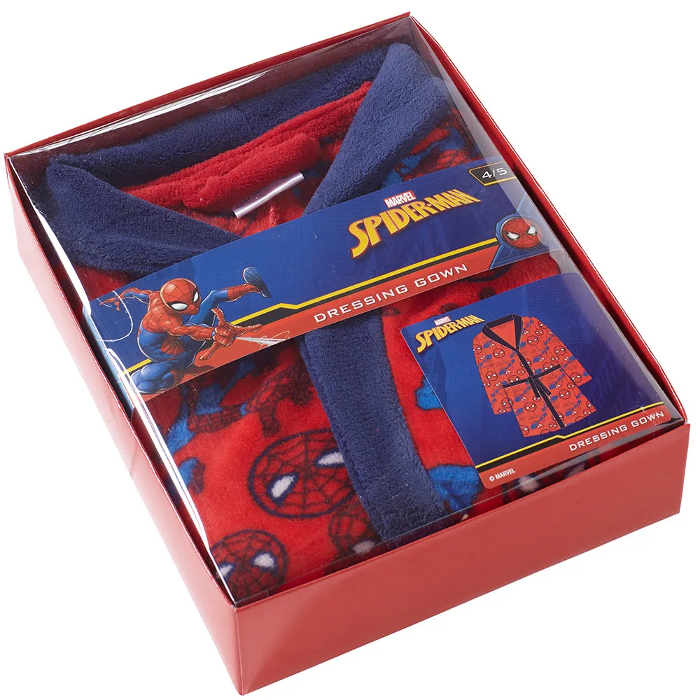 Spiderman Fleece Dressing Gown