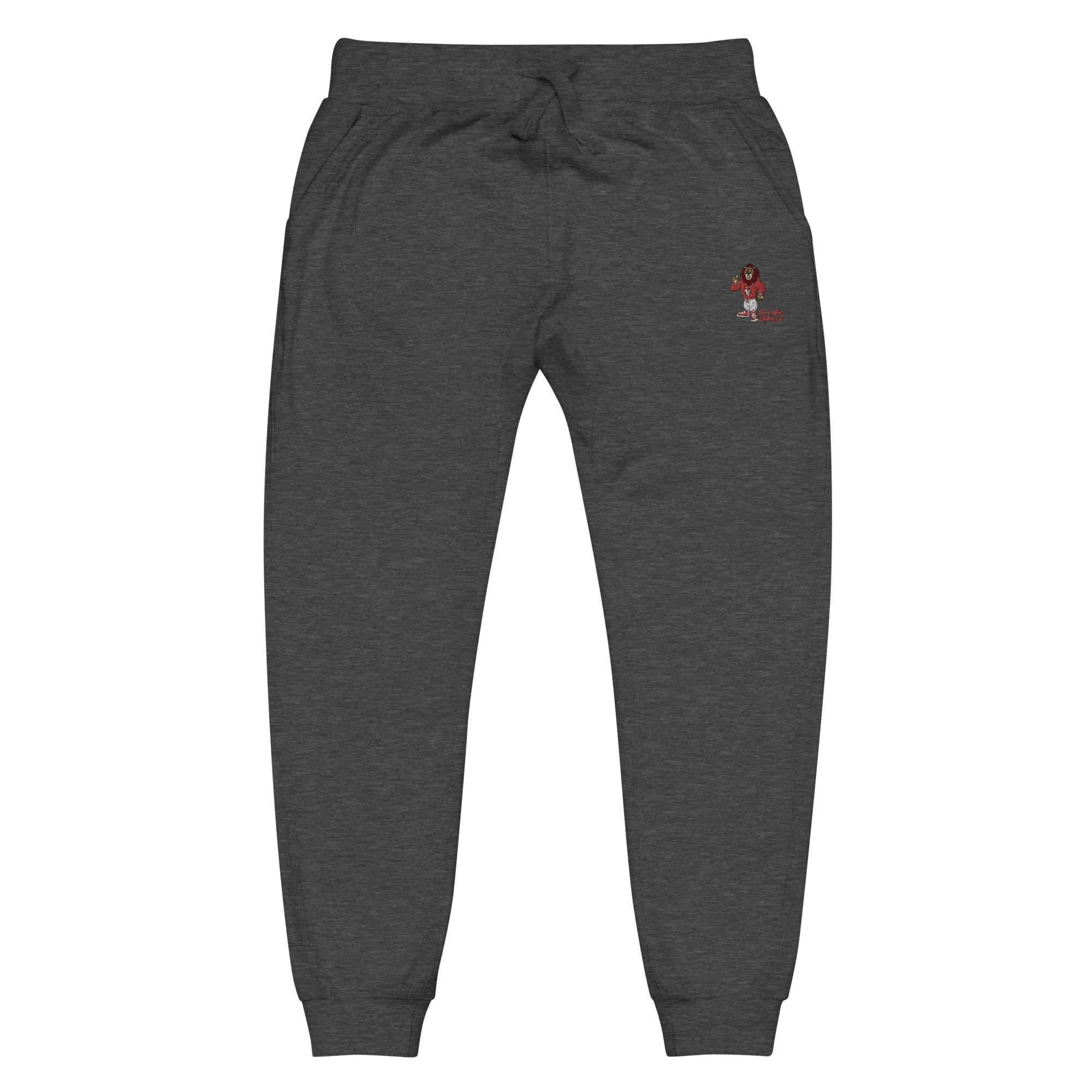 Swag Lion Embroidered Unisex fleece sweatpants