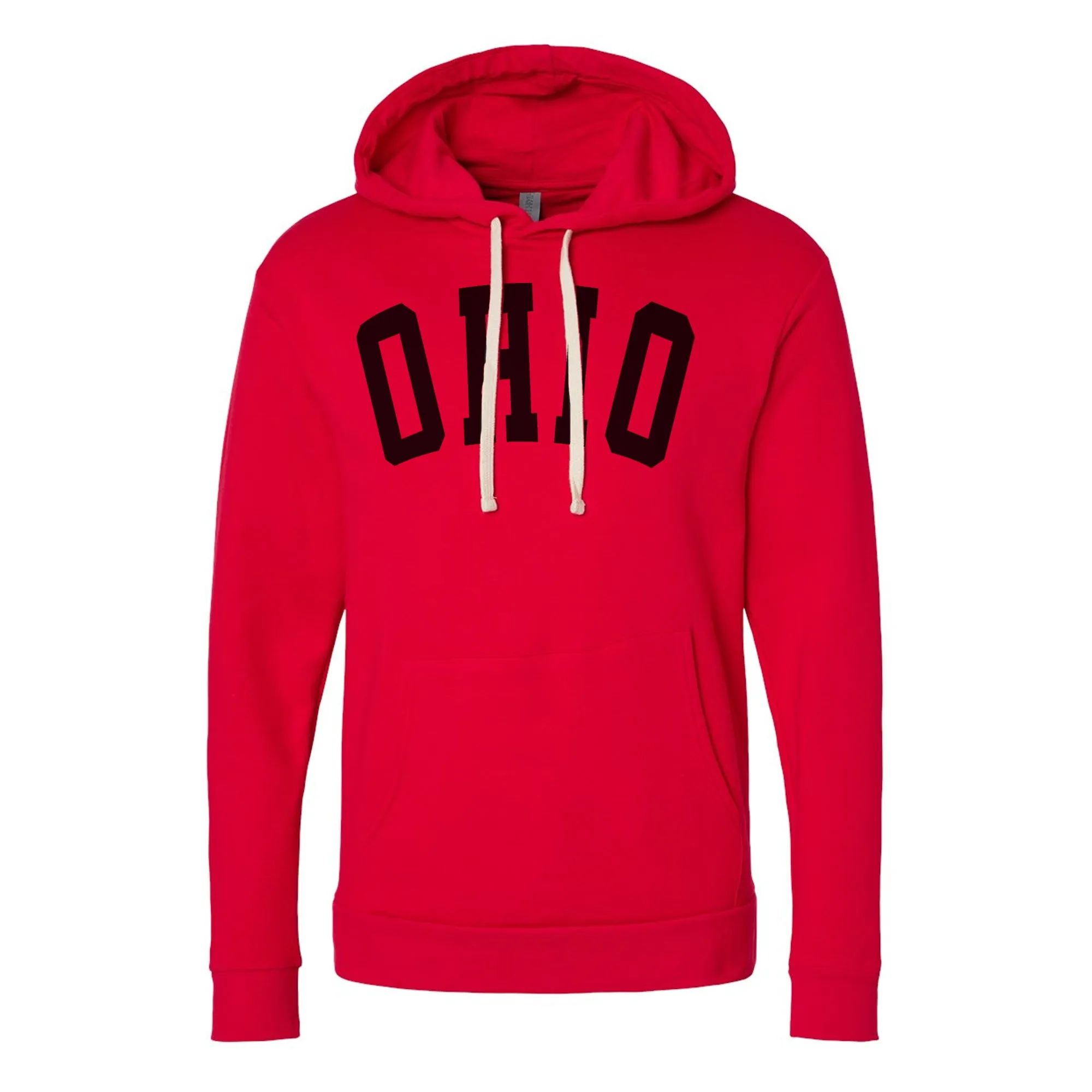 Tailgate Ohio black - Fleece Hoodie