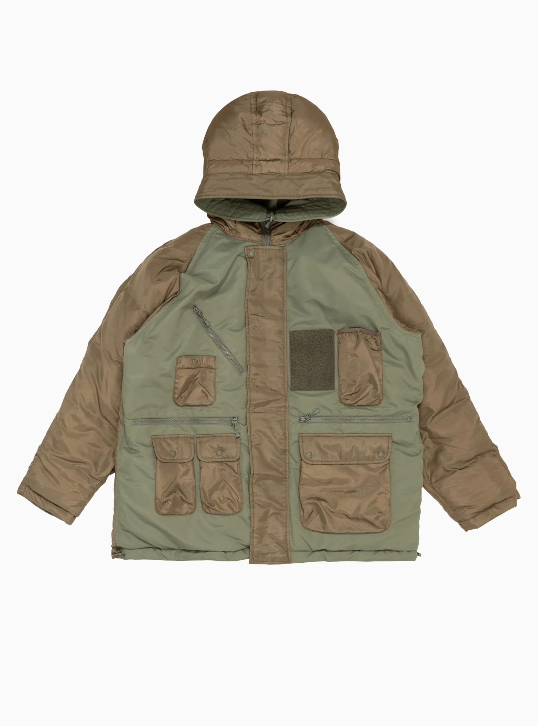 Tech Reversible N-3B Coat Olive