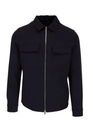 Techno Zip Jacket | Navy