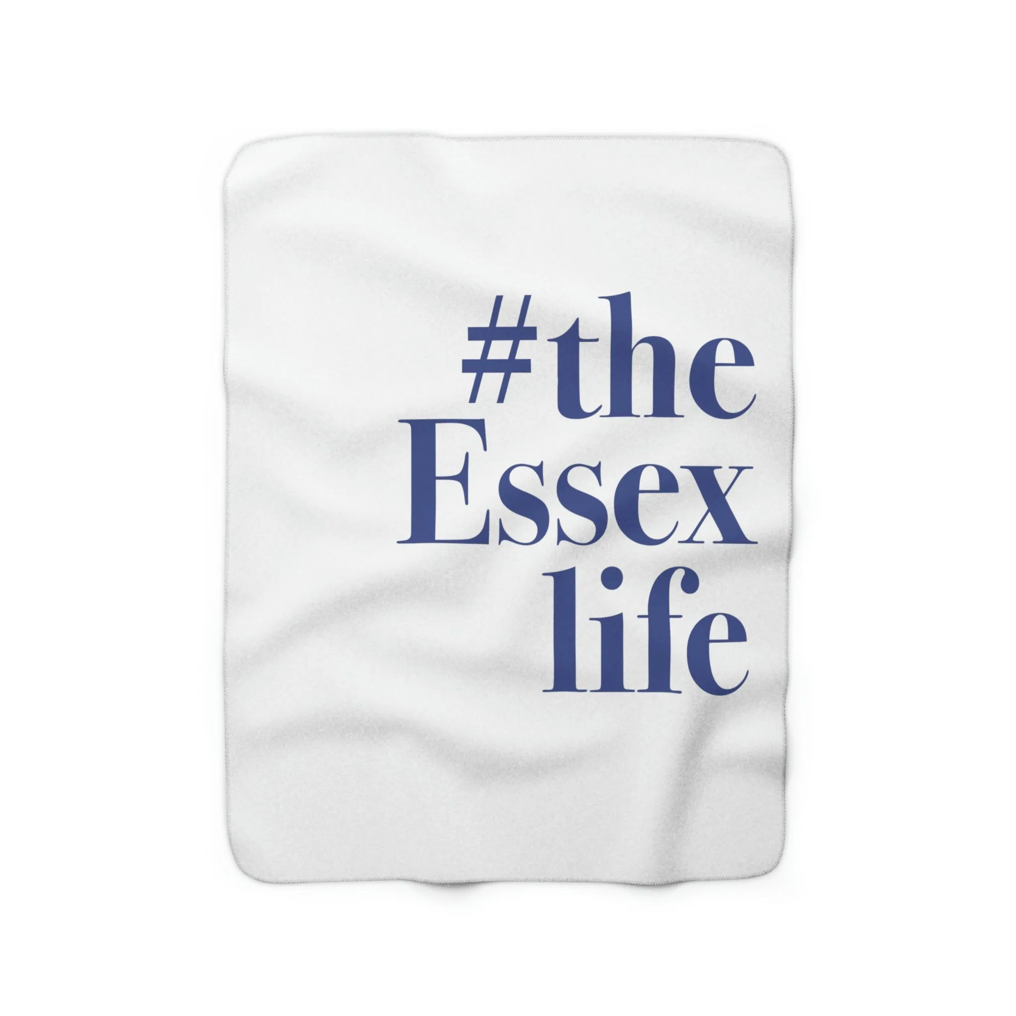 #theessexlife Sherpa Fleece Blanket