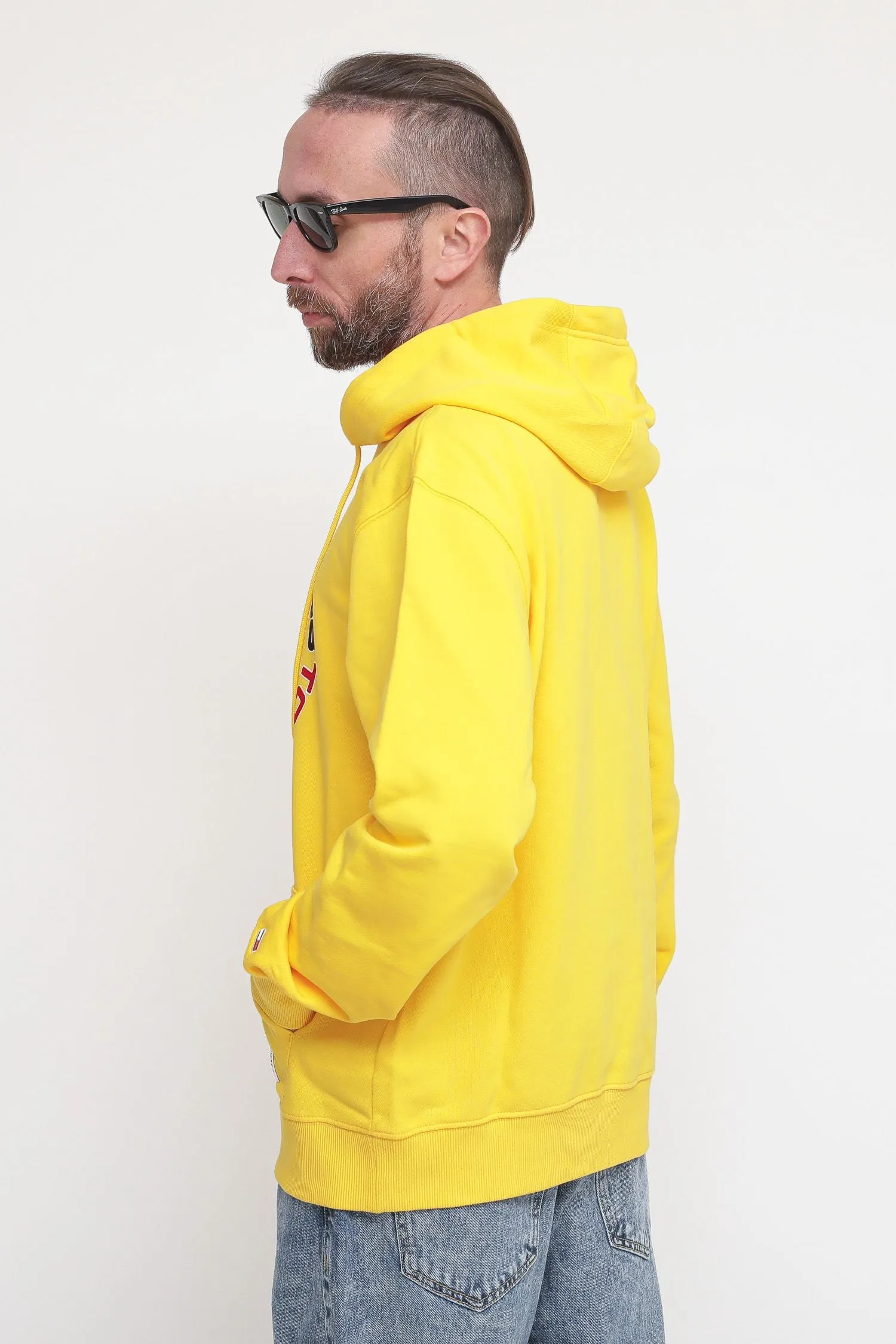 Tjm Reg Athletic Hoodie - Warm Yellow