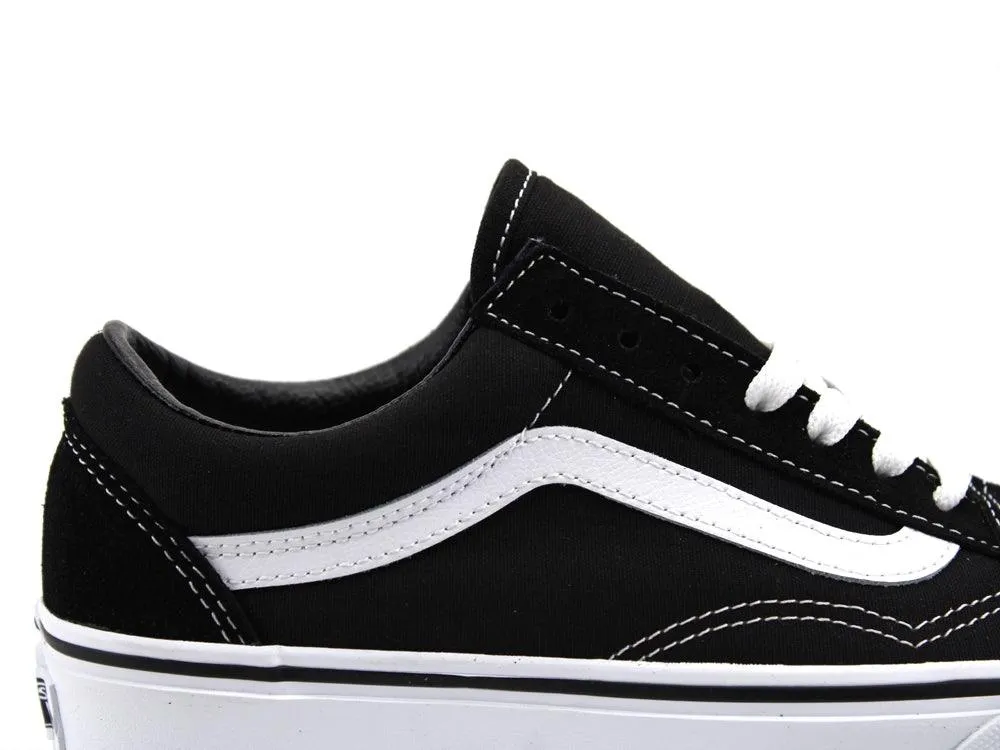 VANS Old Skool Platform Sneaker Black White VN0A3B3UY281