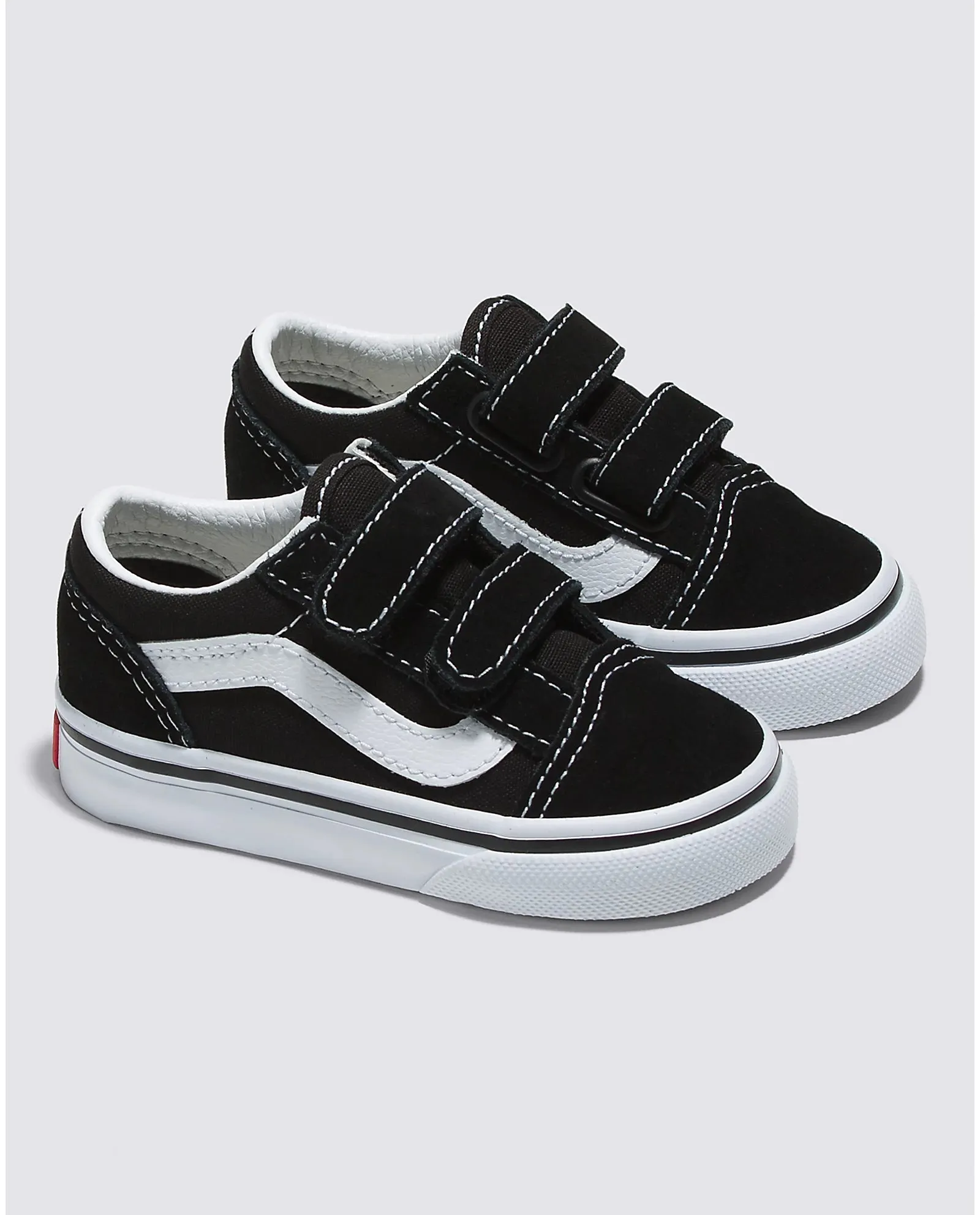 VANS Toddler Old Skool V Shoe (Black)