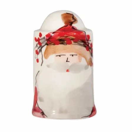 VIETRI Old St. Nick Salt & Pepper Set