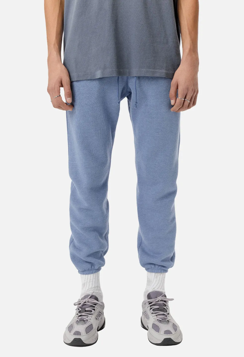 Vintage Fleece Sweatpants / Blue