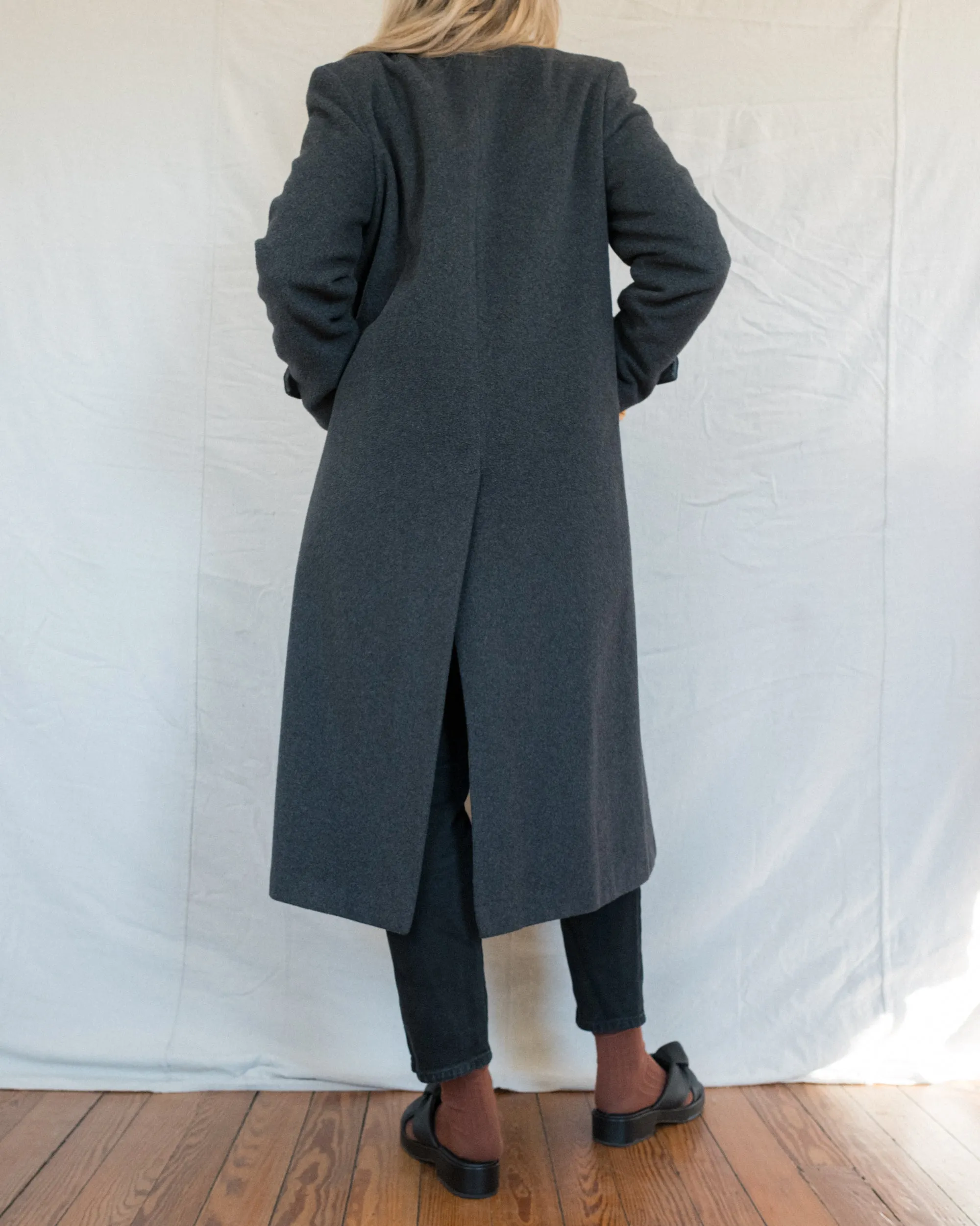 Vintage Wool   Cashmere Coat (S/M)