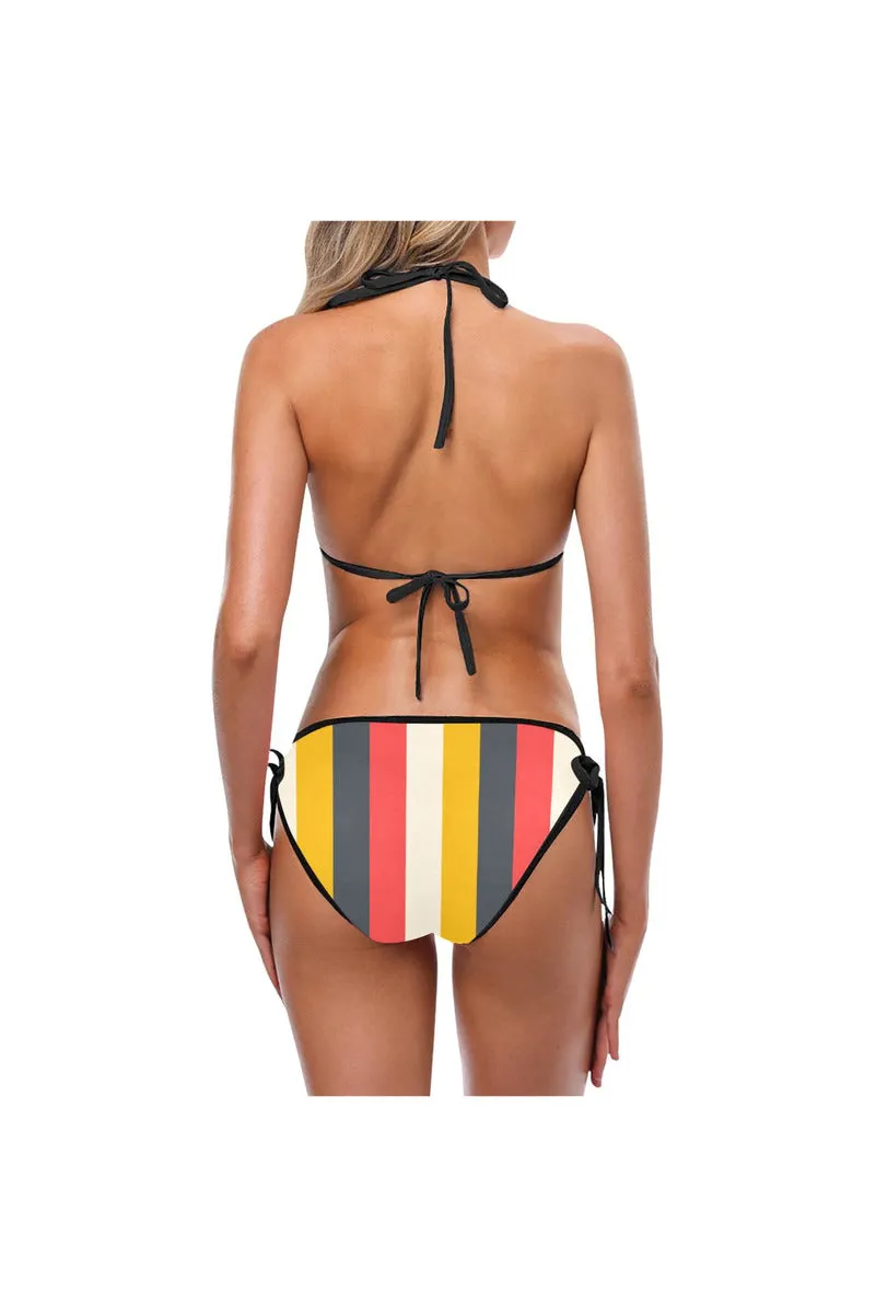 Warm Color Custom Bikini Swimsuit (Model S01)