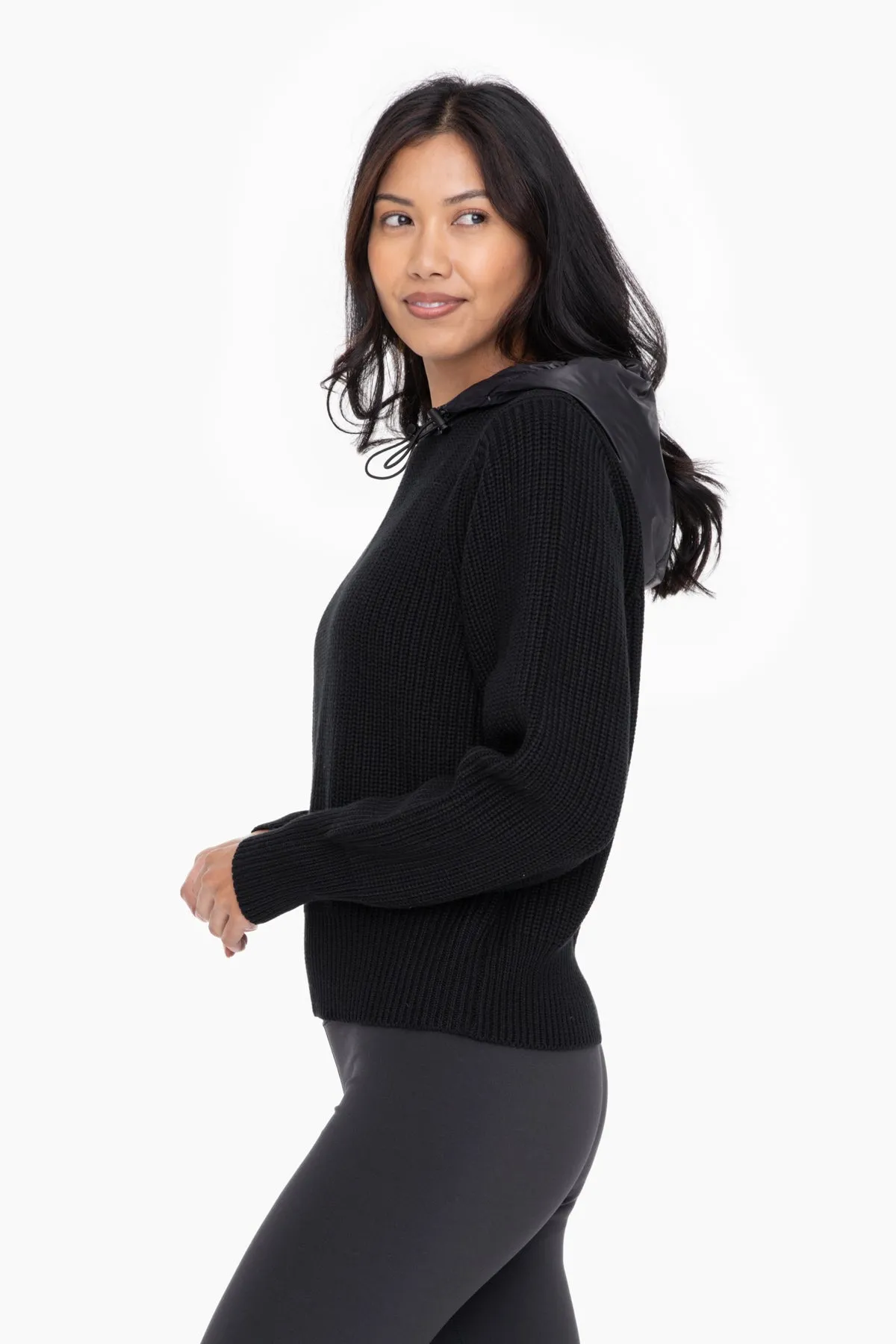 Warm Embrace Knit Hoodie