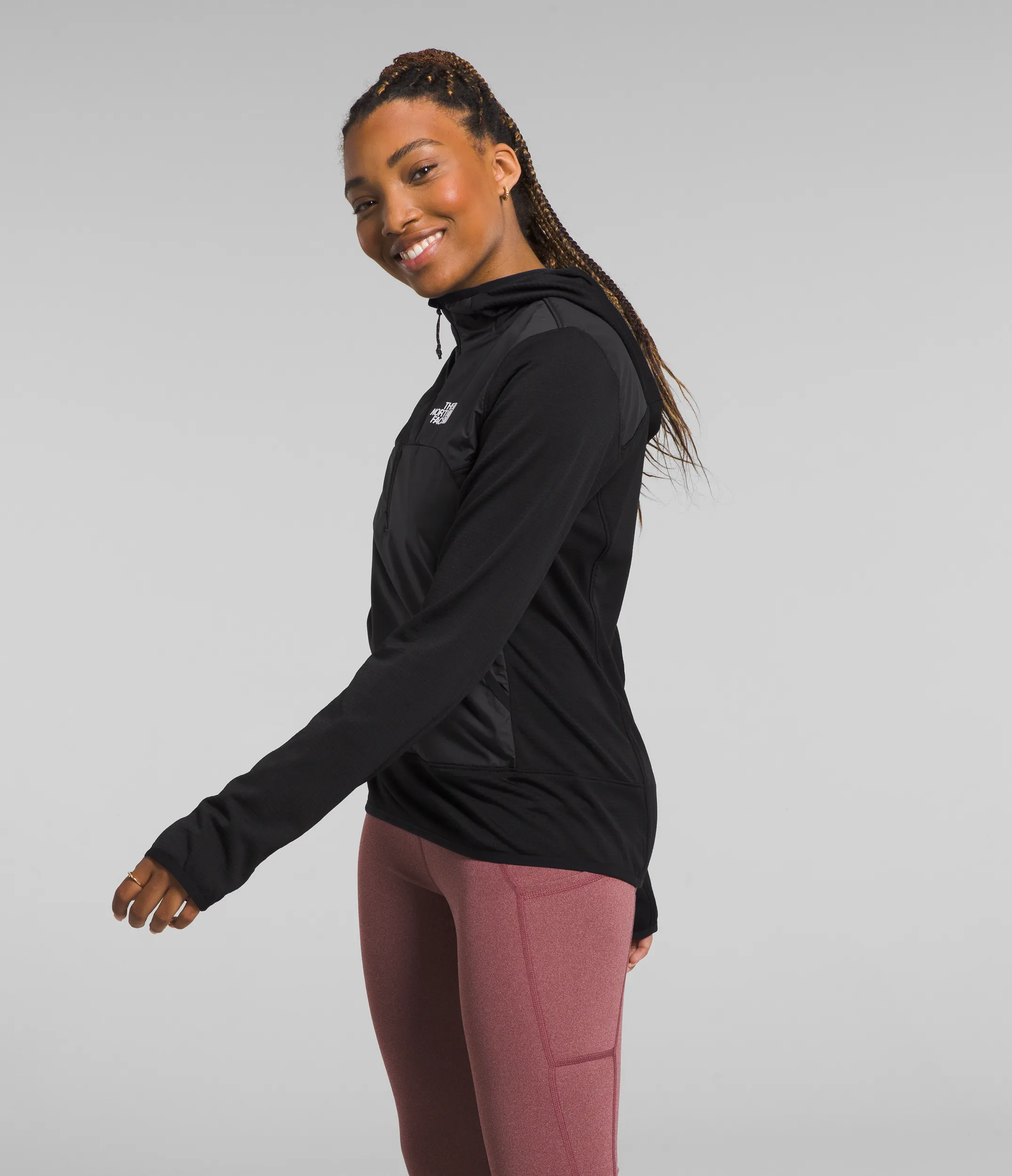 Winter Warm Pro 1/2 Zip Hoodie - Women's