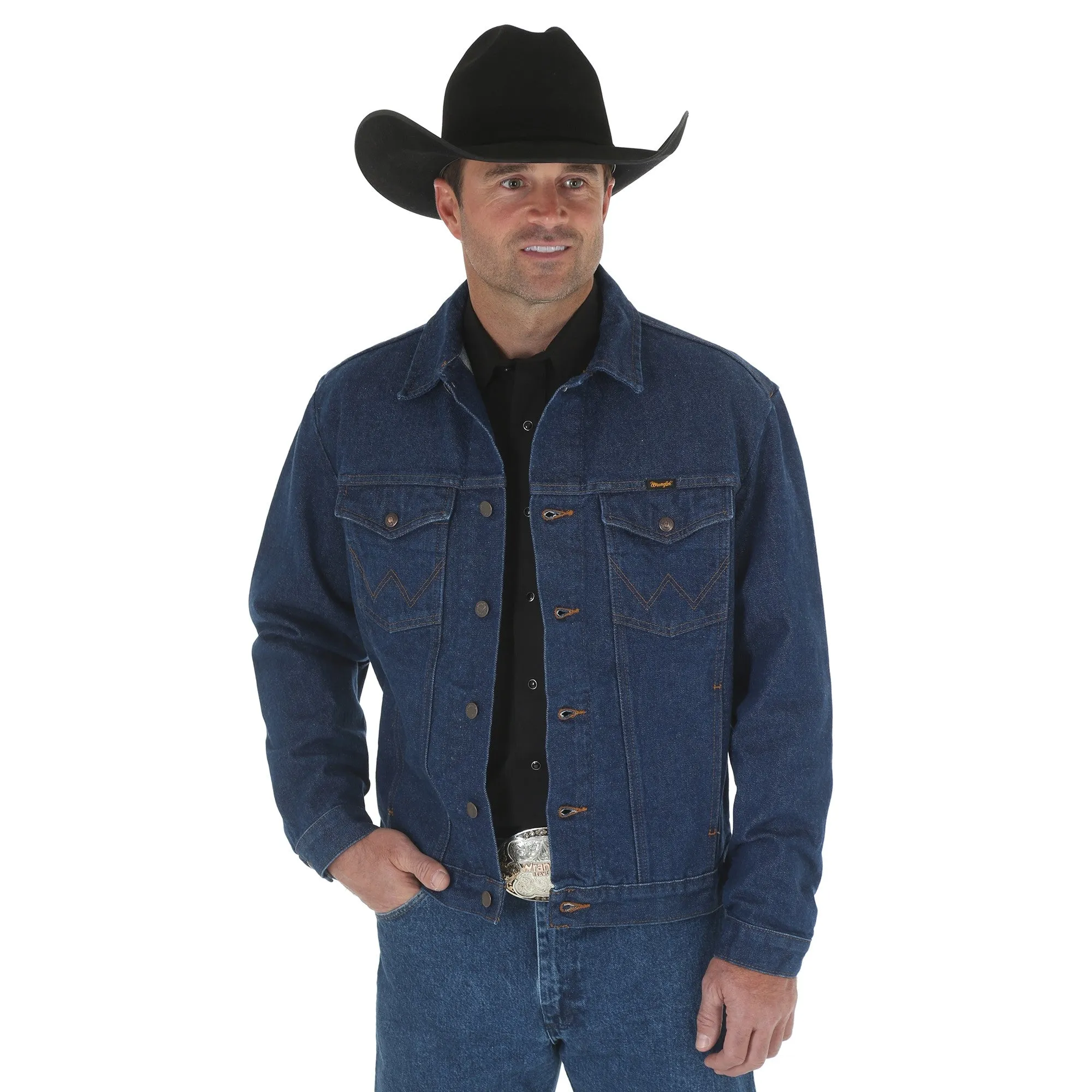 Wrangler® Unlined Denim Jacket (74145PW)- Denim