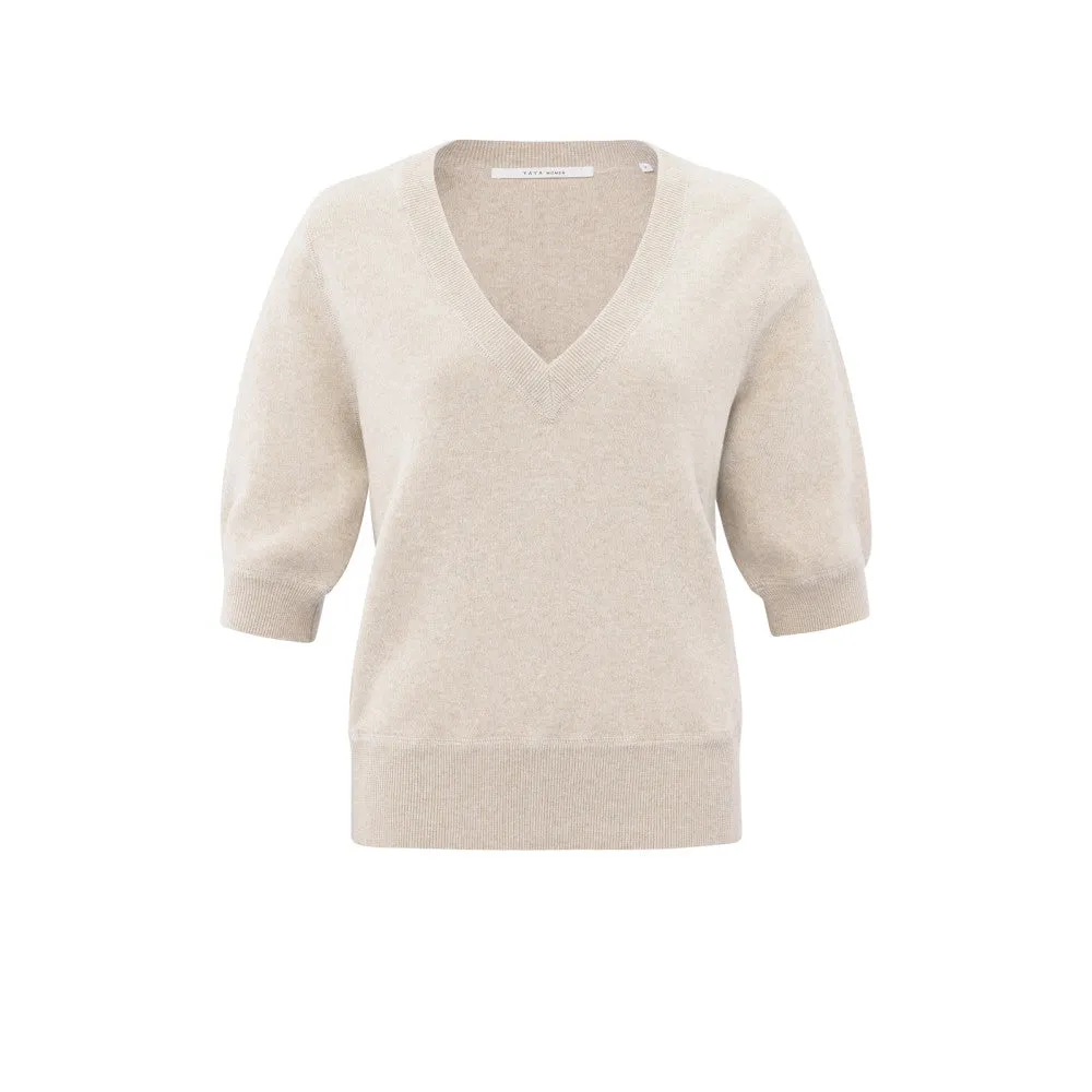 YAYA V-Neck Sweater